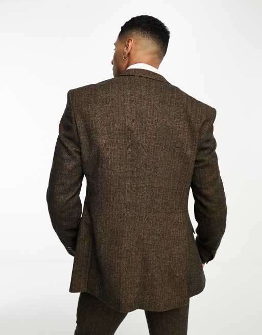 Mens wool dress on sale jacket