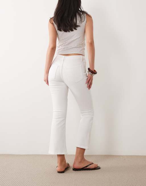 ASOS DESIGN – Sköljtvättade ankellånga jeans med utsvängd design nedtill, 3 av 5