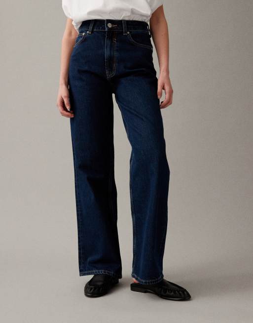 ASOS DESIGN – Sköljtvättade jeans i dad-modell med vida ben, 3 av 7