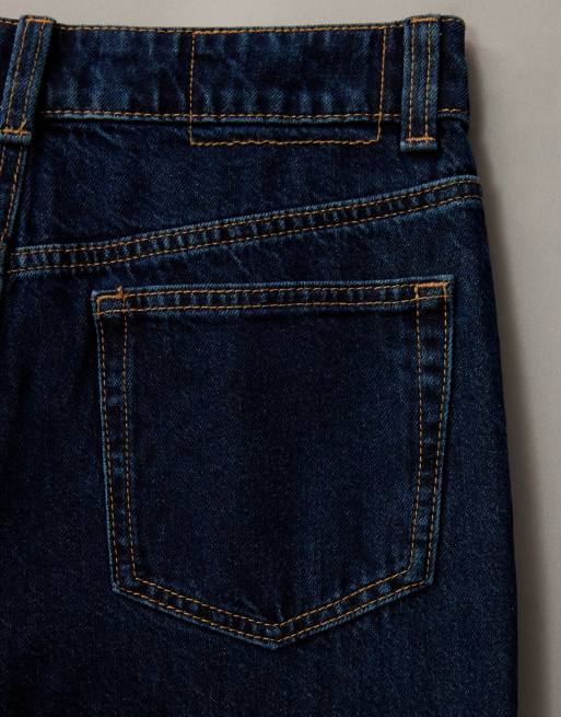 ASOS DESIGN – Sköljtvättade jeans i dad-modell med vida ben, 6 av 7