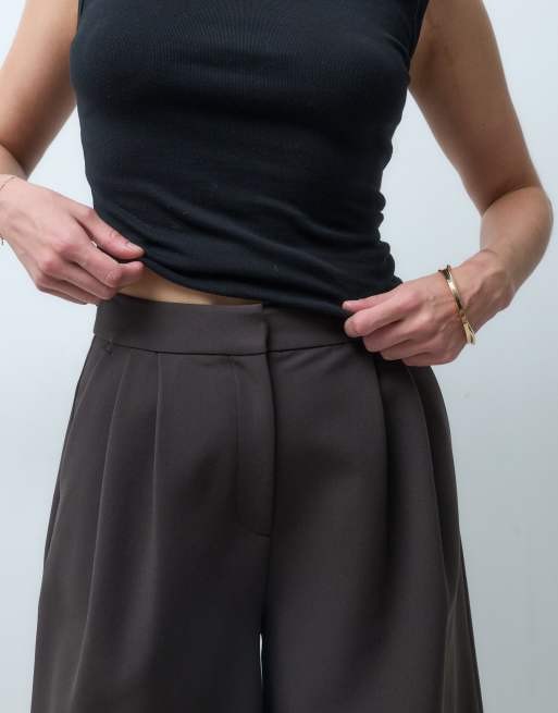 ASOS DESIGN skræddersyet bukser med brede ben, 4 af 5