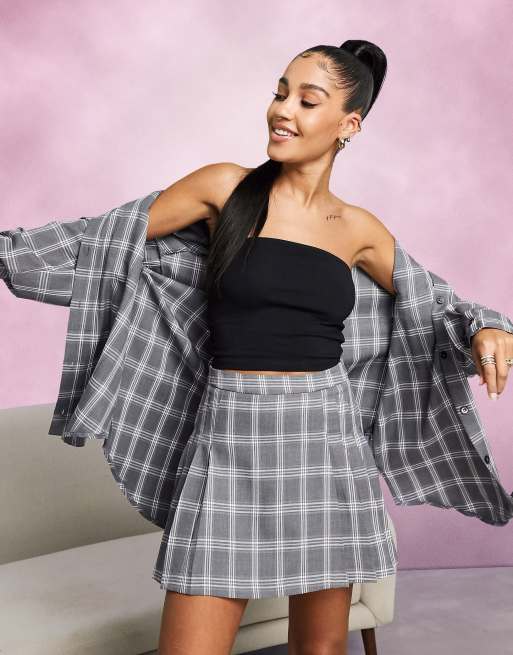 ASOS DESIGN - Skræddersyet habitkilt med tern