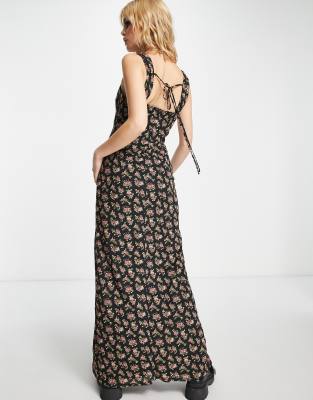 black ruffle sleeve maxi dress Ulla Johnson | Women's Rhea Shirt Dress with Ruffle Skirt in Black Chiffon Long Sleeve Midi Dress