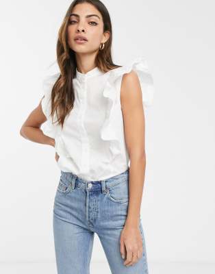 asos sleeveless tops