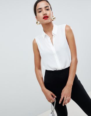 asos sleeveless tops