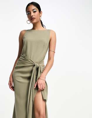 Ae tie best sale front midi dress