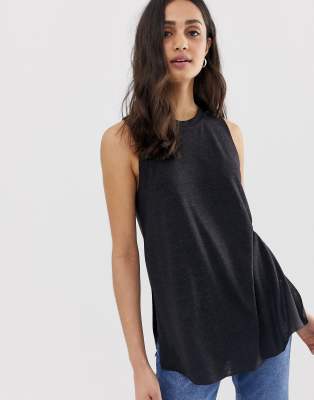 asos sleeveless tops