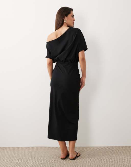 ASOS DESIGN sleeveless with scarf detail blouson maxi dress, 3 of 4