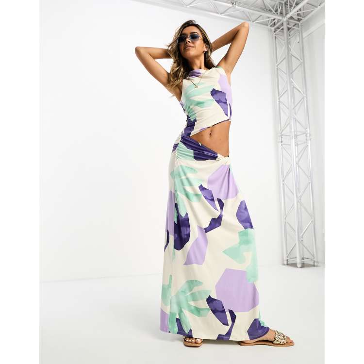 best ever blue cheese dressing recipe Rent Asos Edition Satin Cowl Neck Maxi Dress With Cut Out Back In Dusky Blue