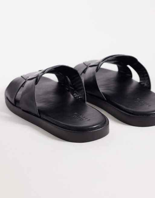 ASOS DESIGN – Slider-Sandalen in Schwarz, 3 von 4
