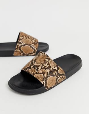 asos snake print shoes