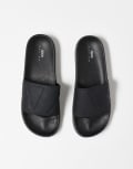 [ASOS DESIGN] ASOS DESIGN sliders in black 39 Black