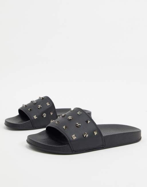 Stud on sale slider sandals