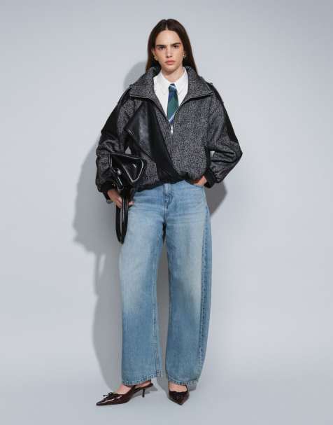 ASOS DESIGN slim barrel jean in light bleach wash - view 1
