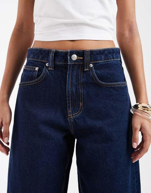 ASOS DESIGN slim barrel jeans in rich rinse wash, 5 of 5