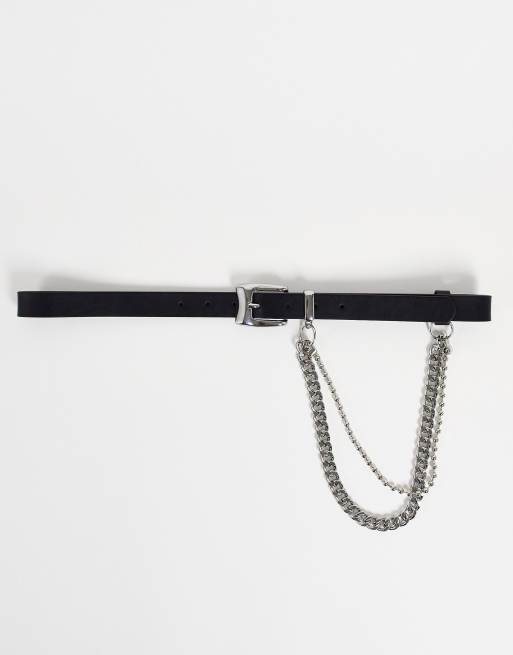 ASOS Rope Belt In Faux Leather