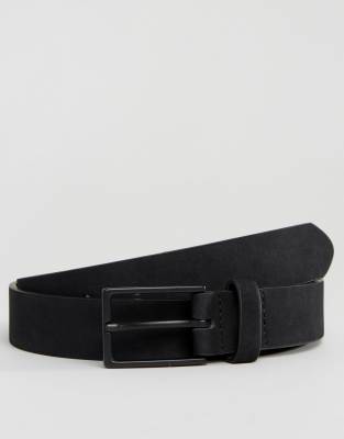 slim black belt