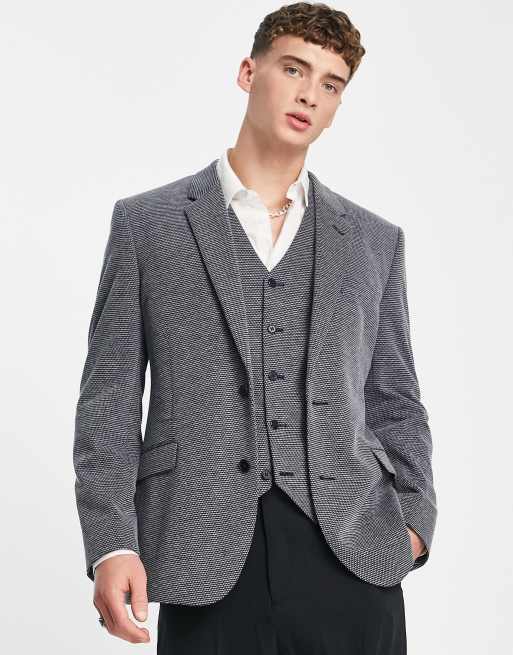 Tweed on sale blazer asos