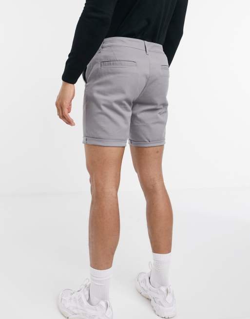 Gray on sale chino shorts