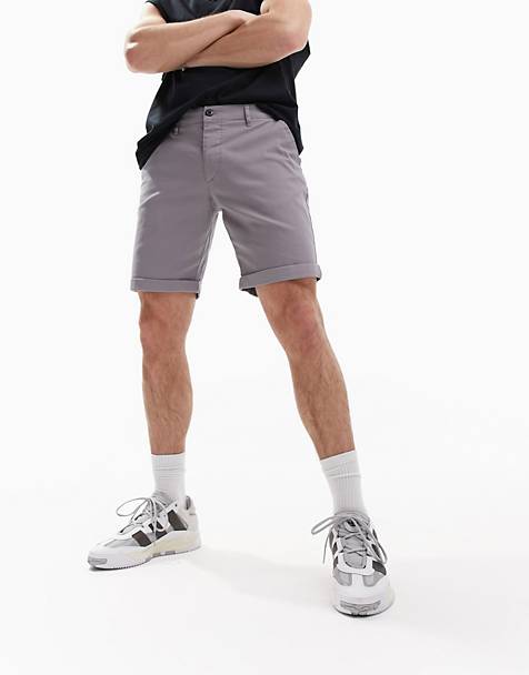 ASOS Ruimvallende Skater-chinoshort in het Groen voor heren Heren Kleding voor voor Shorts voor Casual shorts 