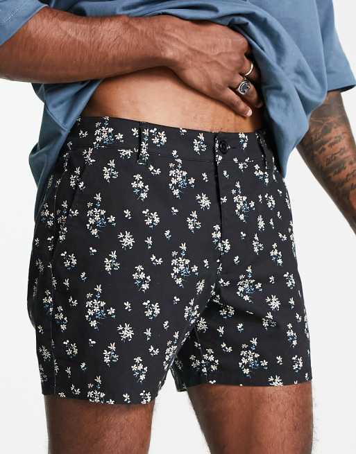 Mens printed chino on sale shorts