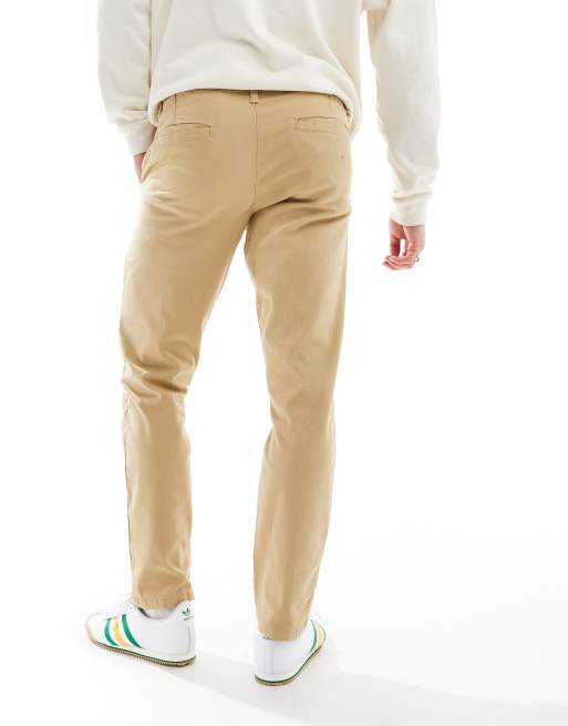 ASOS DESIGN slim chinos in beige, 2 of 5