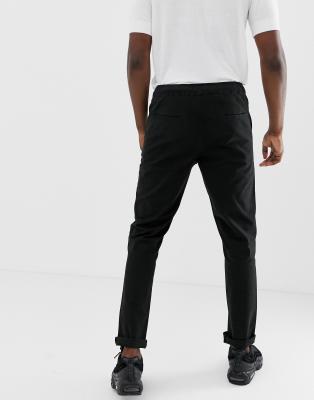 elastic waist chinos