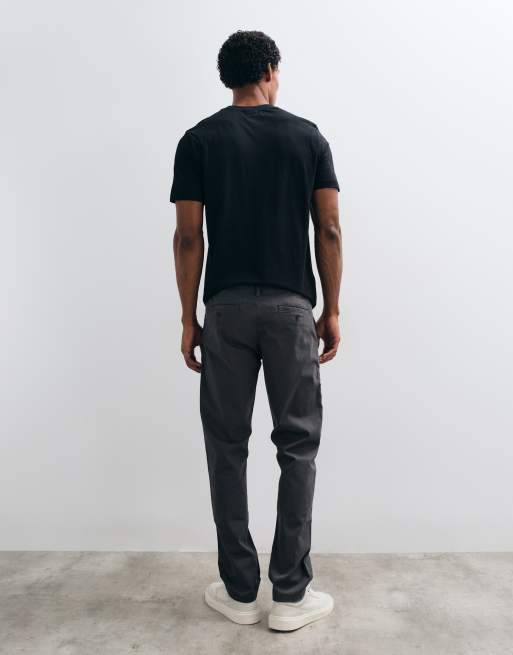 ASOS DESIGN slim chinos in gray, 4 of 5