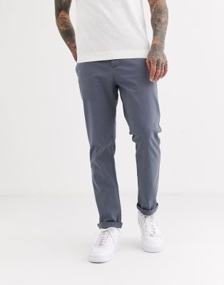blue slim chinos