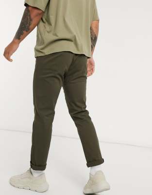dark khaki chinos