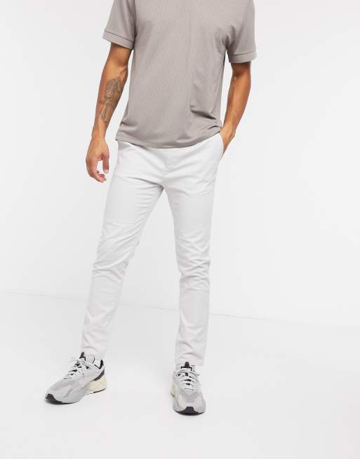 chinos with elastic ankles
