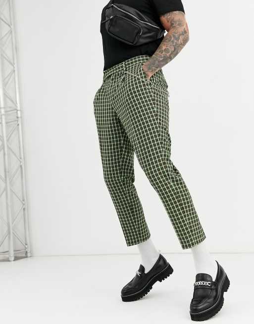 asos green cargo pants