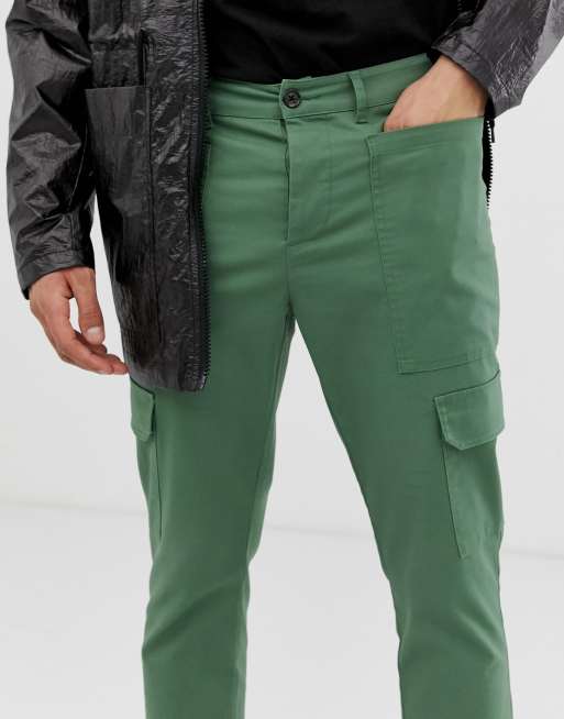 Skinny cropped shop cargo pants