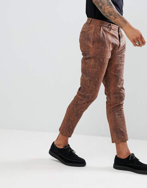 Asos hot sale cropped chinos