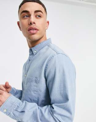 asos denim shirts