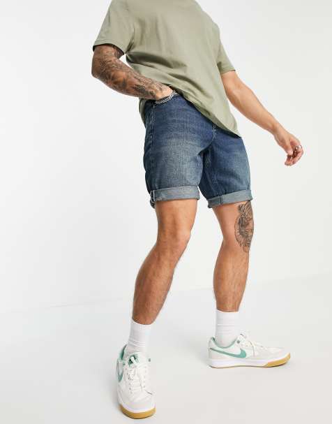Men S Denim Shorts Men S Denim Chino Shorts Asos