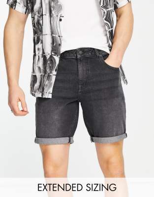 asos mens jean shorts