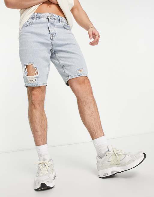 Asos mens denim outlet shorts