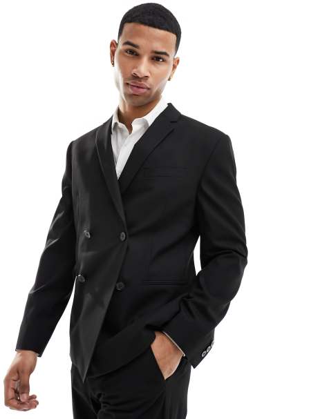 Man Model Showing Abs Fit Slim Body Suit Jacket Elegant Stock Image - Image  of studio, suit: 84500361