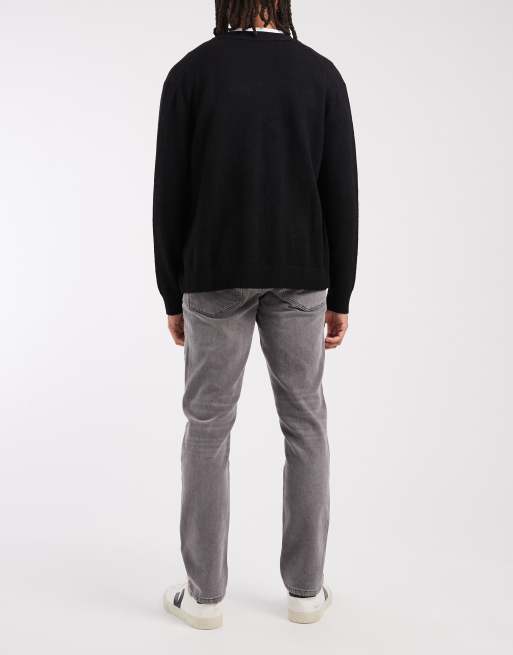 ASOS DESIGN – Slim-Fit-Jeans in grauer Waschung, 3 von 5