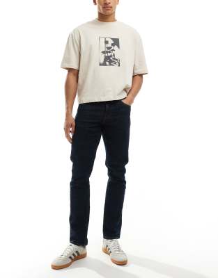 Asos Design Slim Fit Jeans In Blue