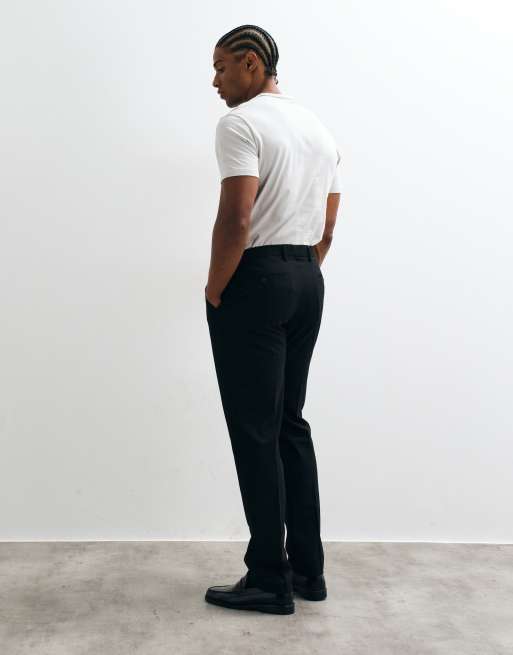 ASOS Design - Slim-fit pantalon in zwart, 2 van 5
