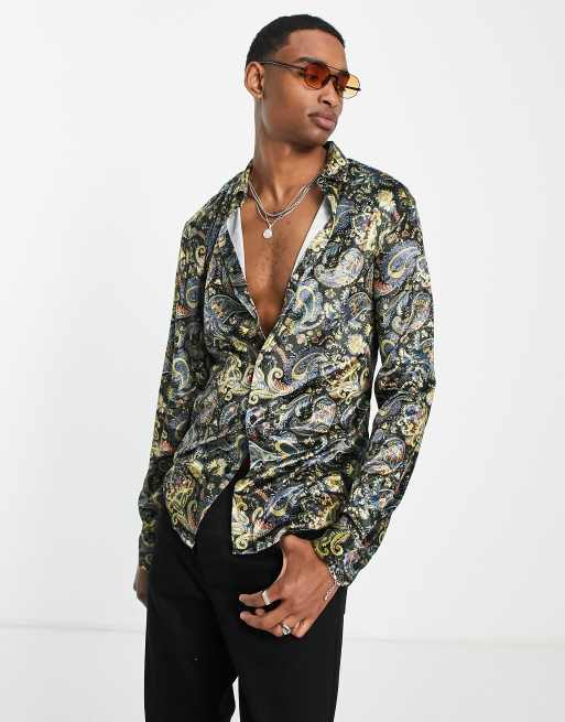 Black velvet hotsell paisley blazer