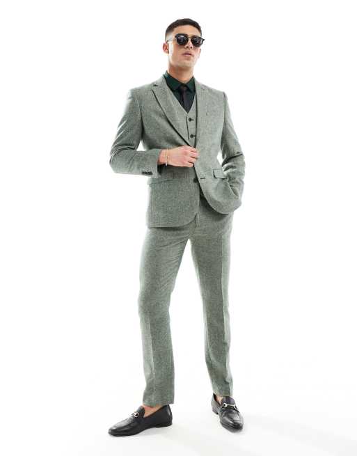 Tweed suit asos hotsell