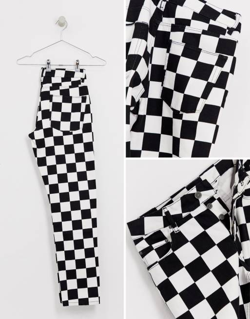 Asos best sale checkerboard pants