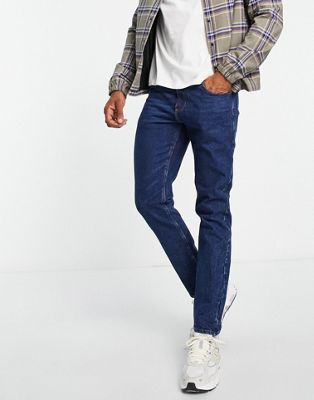 ASOS DESIGN slim jeans in dark wash blue