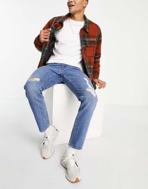 Skinny jeans with cowboy boots sale men