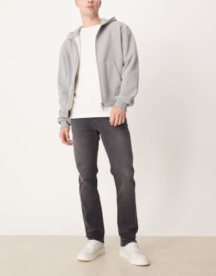 Asos Design Slim Jeans In Black