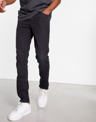 ASOS DESIGN slim jeans in washed black - ASOS Price Checker