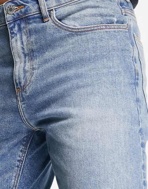 ASOS DESIGN - Slim-jeans med stræk i vintage mid wash blå , 4 af 4